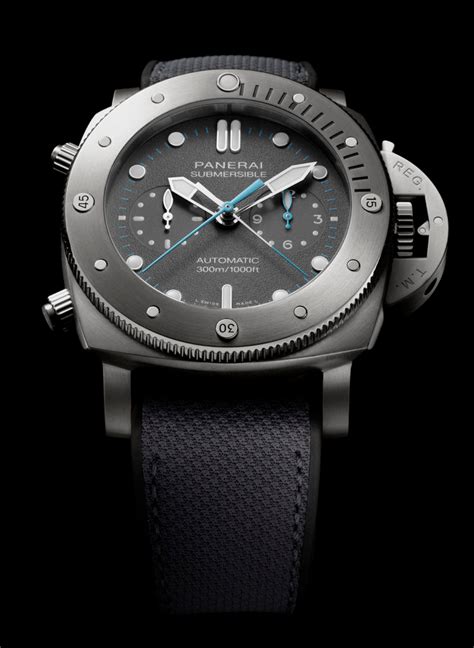 A Pair of Adventurers: Panerai Submersible Chrono Flyback .